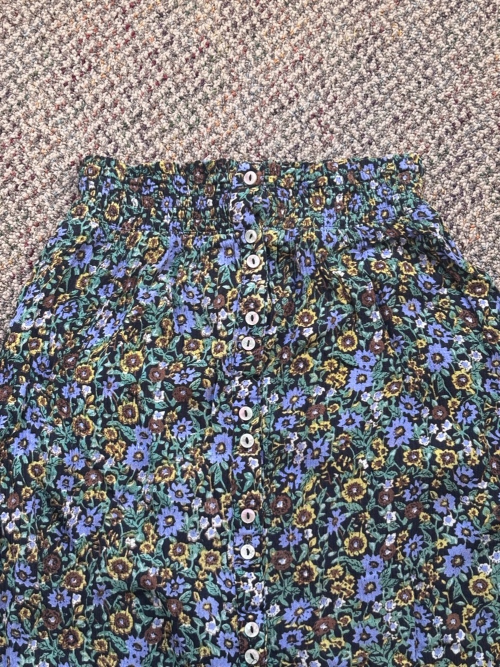 Urban Outfitters Button Front Skirt